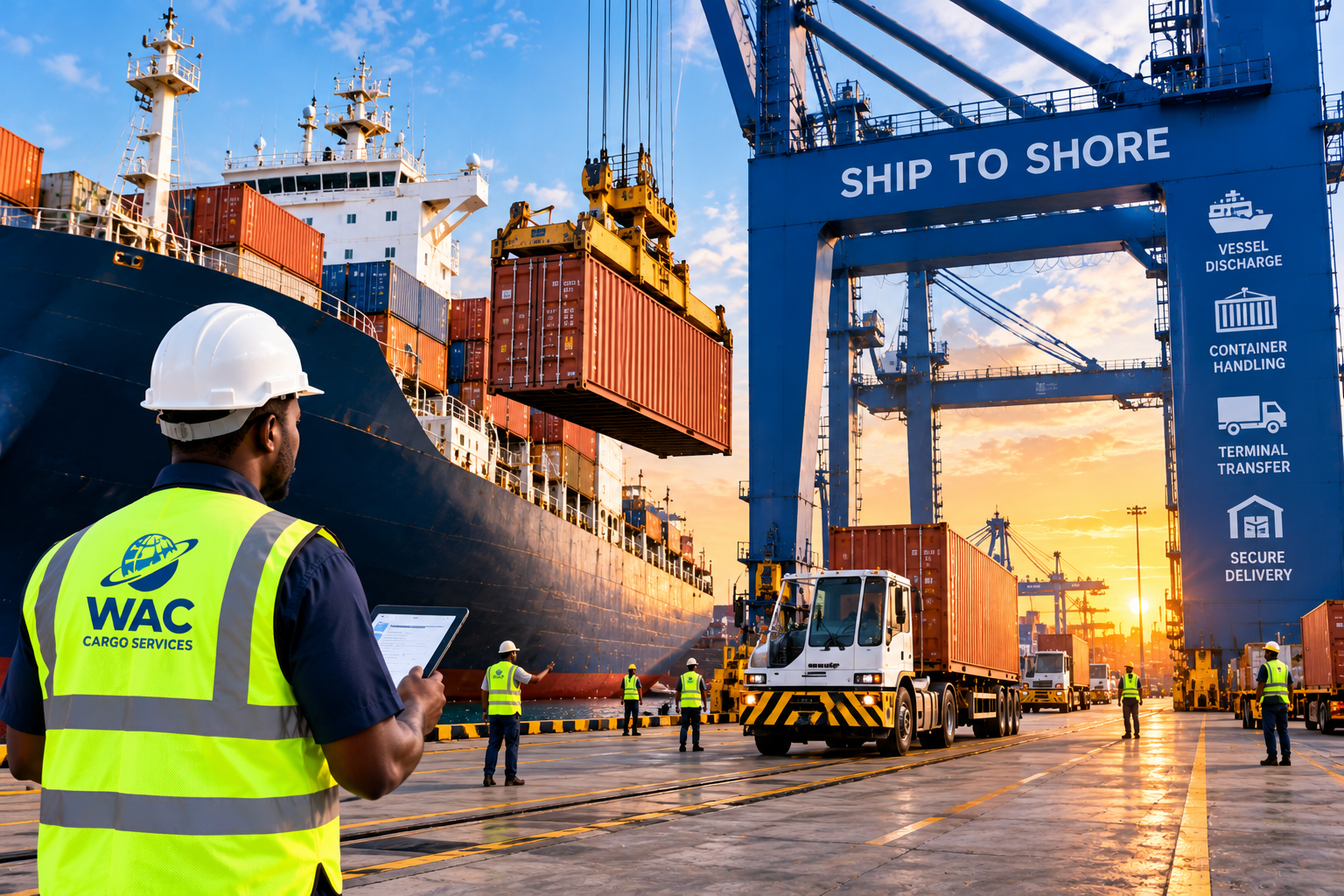 Ship to Shore services by WAC Cargo Services